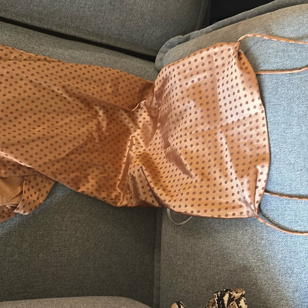 Silk Polkadot Dress By Majorelle